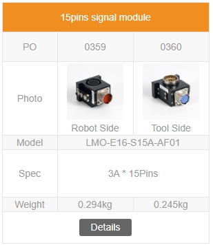 15pins signal module