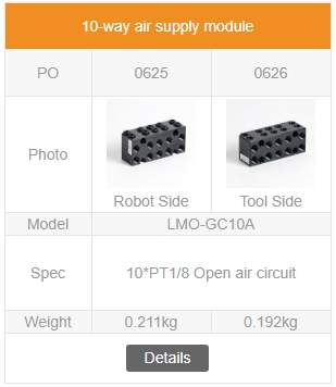 10-way air supply module