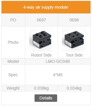 2-way air supply module