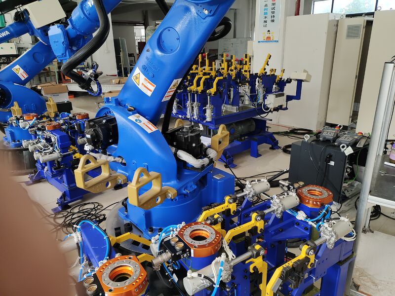 New Energy Vehicle Assembly Line Uses LT Quick Tool Changer