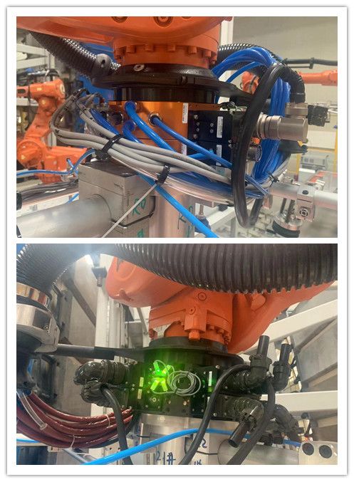 Robot Arm Tool Changer is Coupling Device to Connect Robot Body with End of Arm Tools