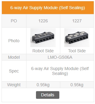 6-way Air Supply Module (Self Sealing)