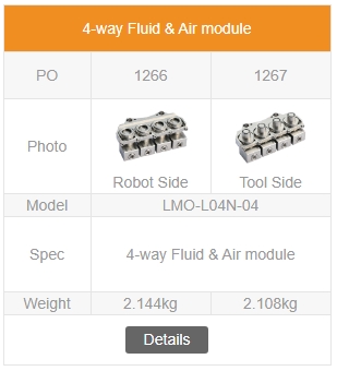 4-way Fluid & Air module