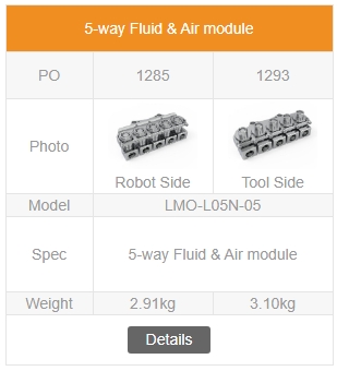 5-way Fluid & Air module