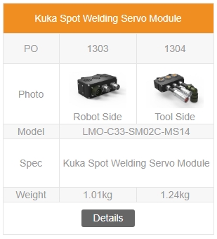 Kuka Spot Welding Servo Module