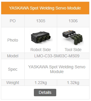 YASKAWA Spot Welding Servo Module