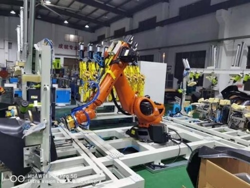 Application of Robot Tool Changers in Material Handling Robots